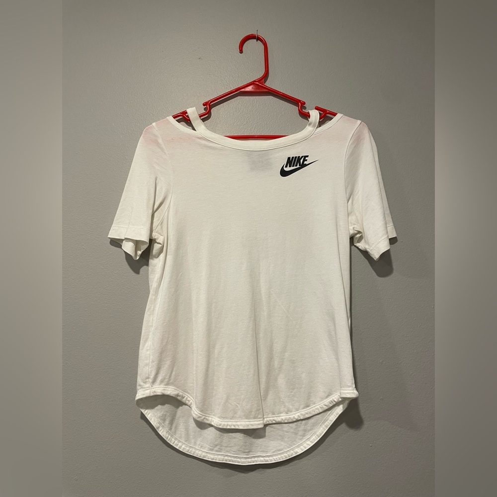 White Nike Top